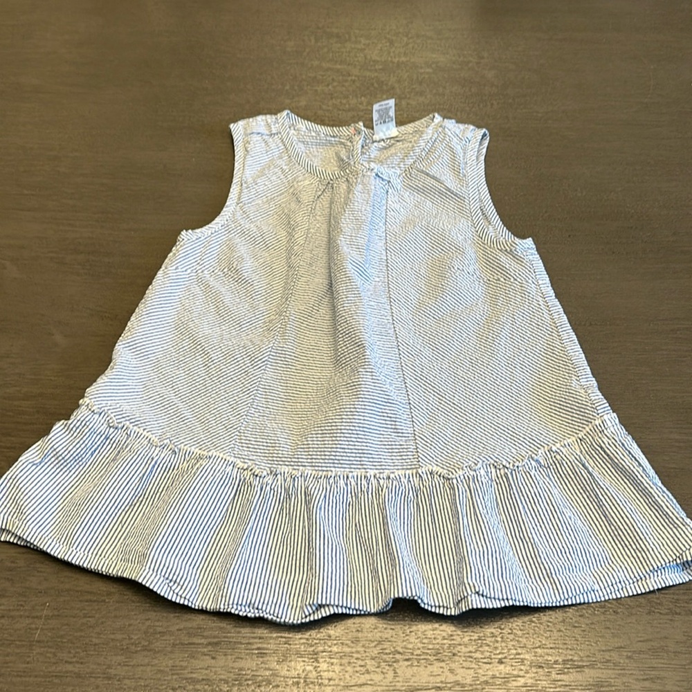 J Crew Kids Seersucker top